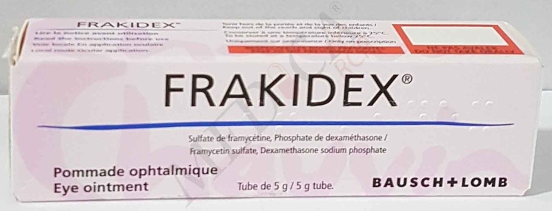 Frakidex Pommade ophtalmique²